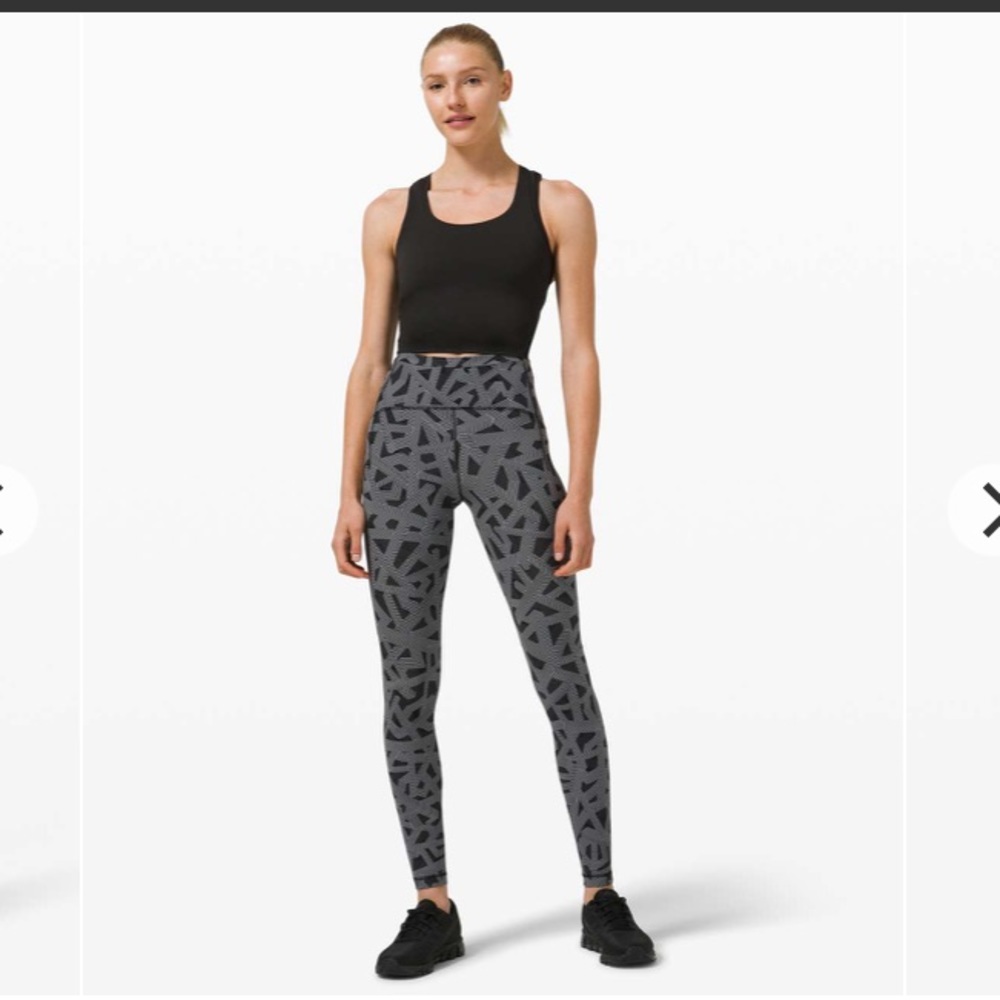 Lululemon Swift Speed High-Rise Tight 28" luxtreme Labyrinth Black Light Cast 2